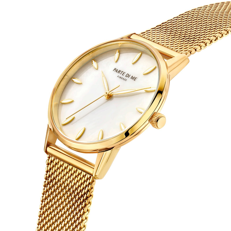 Parte Di Me Orologio rond dames horloge goudkleurig PDM09050-zoom-