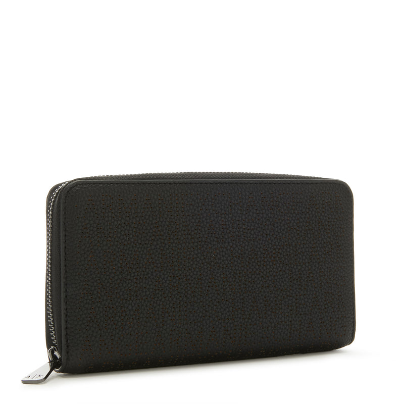 Armani Exchange Zwarte Ritsportemonnee 948068-3R713-00020-zoom-