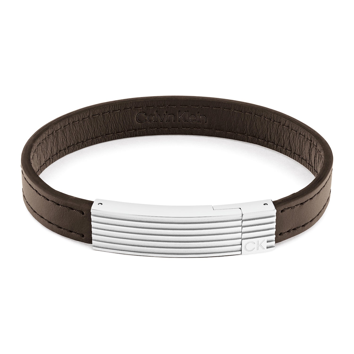 Calvin Klein Leather Bracelet 2002-CJ35000268