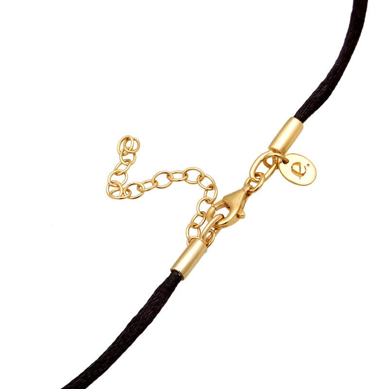 Elli 925 Sterling Silver Layered Choker Gold plated with Moonstone 2004-BF-0008265-001-zoom-