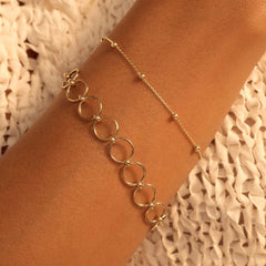 Beloro Jewels Della Spiga Alda 9 Karat Gold Bracelet BO320039