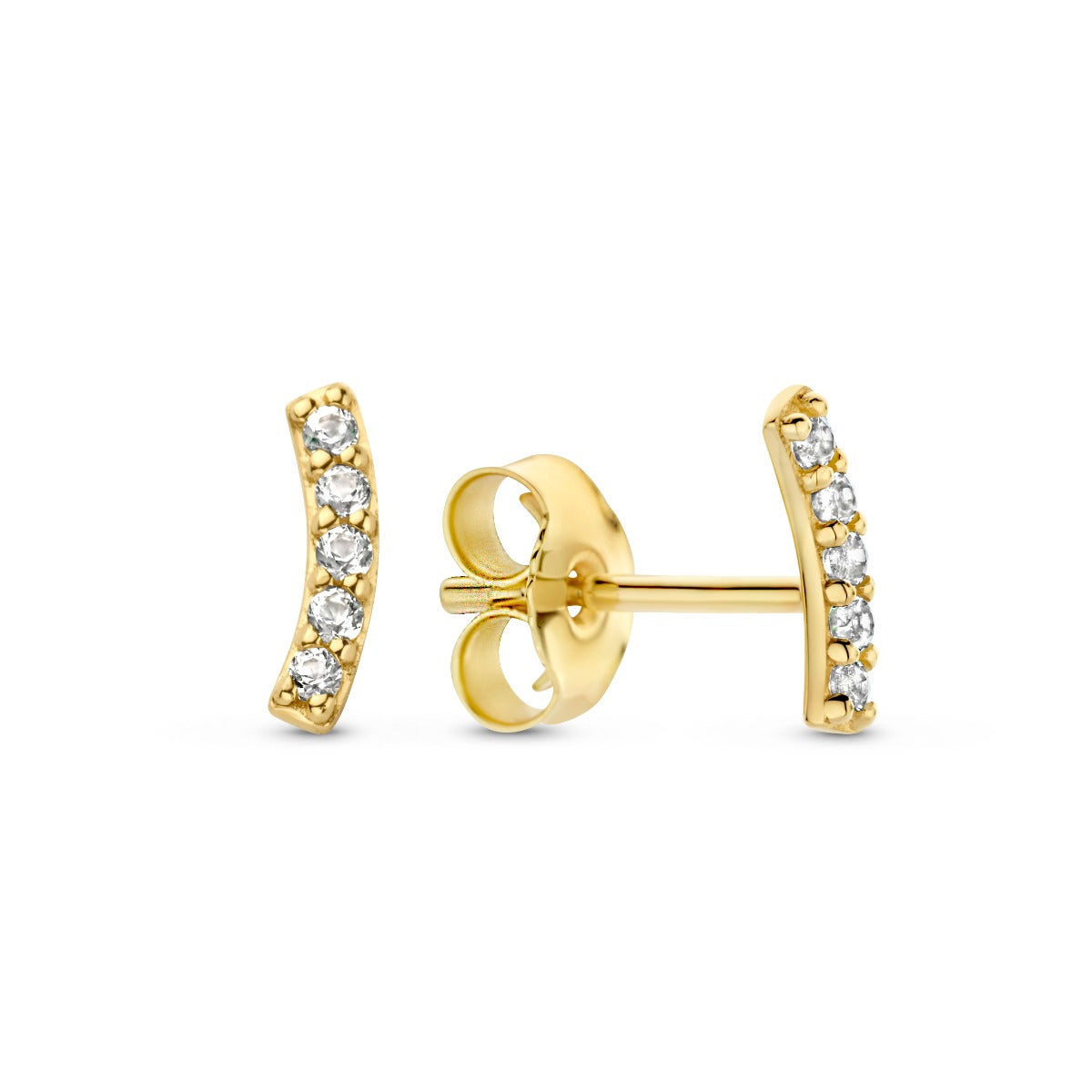 Jackie Gold 14 karat gold Ear Stud JKE22.269
