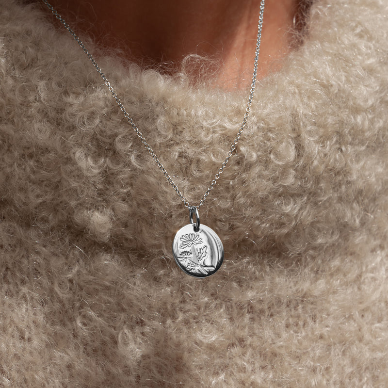 Violet Hamden Venus 925 Sterling Zilveren Ketting met Geboortebloem VH340026-JUN-zoom-