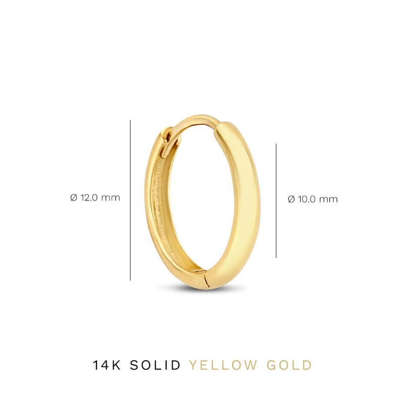 Isabel Bernard Cadeau d'Isabel 14 karaat gouden oorbellenset met zirkonia IB90188-zoom-