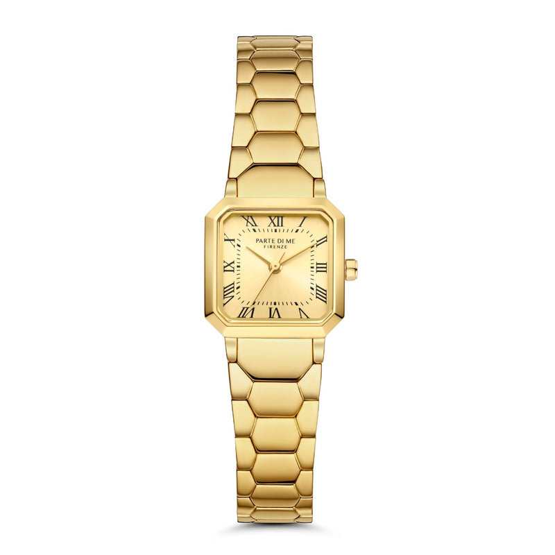 Parte di Me Orologio vierkant dameshorloge goudkleurig PDM09030-zoom-