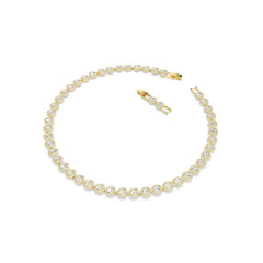 Swarovski Una Gold Coloured Angelic Necklace 5720505