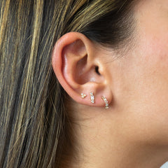 Jackie Gold 14 karat gold Ear Stud JKE22.267