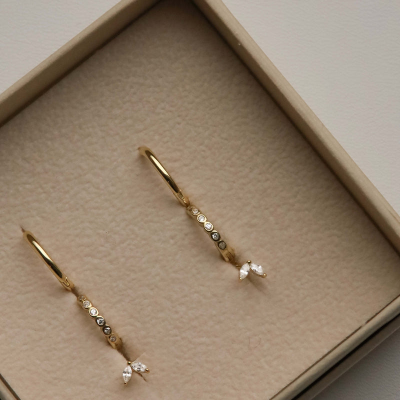 Karma 925 Sterling Silver Angelin Earparty EPV42GP-zoom-