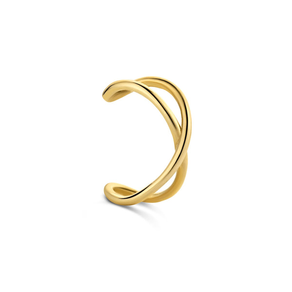 Isabel Bernard 14 Karaat Gouden Le Marais Chéri Single Ear Cuff IB370002