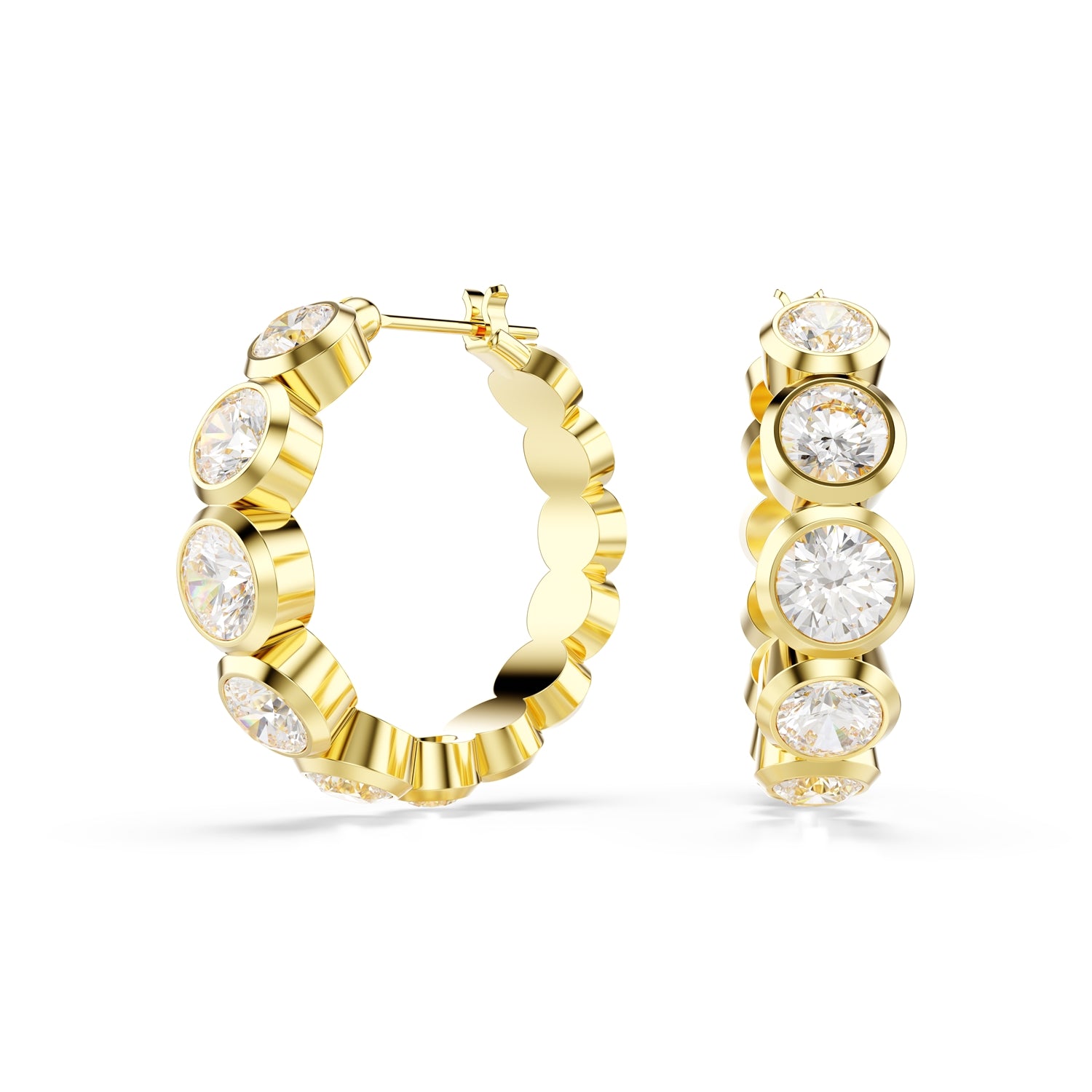 Swarovski Imber Gold Coloured Ear studs 5711483