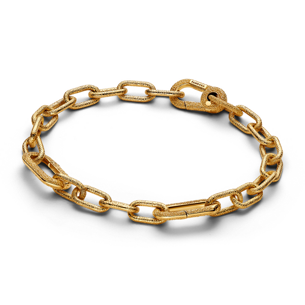 Pandora ME Gold Plated Armband Met Kleine Schakels 563829C00