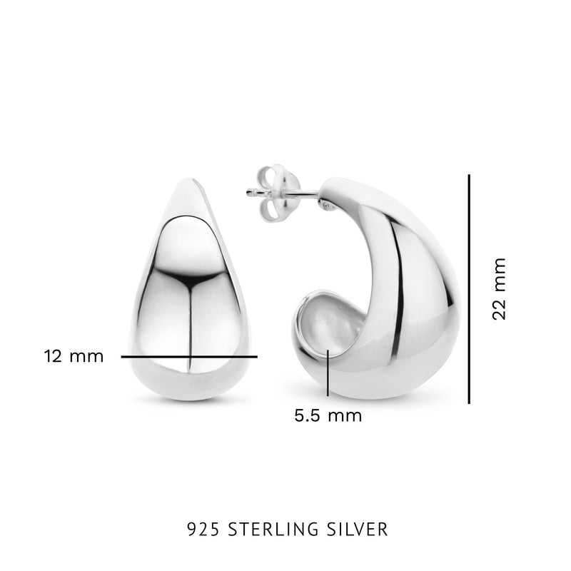 Parte Di Me Bibbiena Poppi Casentino 925 Sterling Zilveren oorringen PDM36159-zoom-
