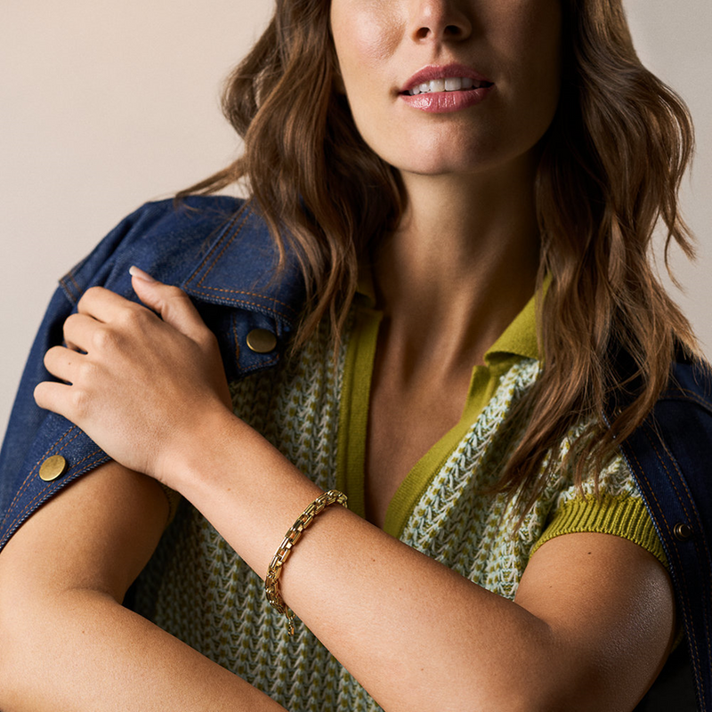 Fossil Raquel Stainless Steel Women's Bracelet JF04955710-zoom-