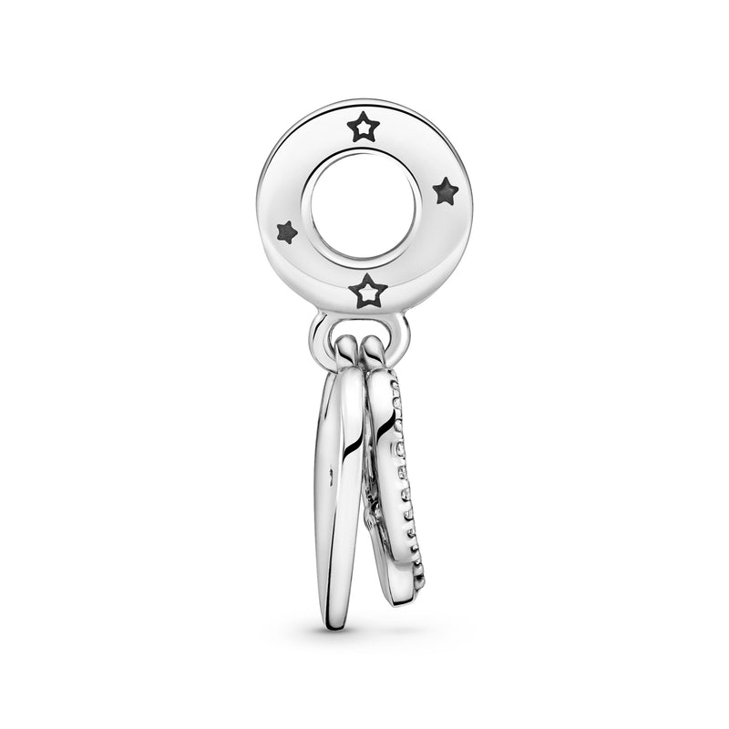 Pandora Moments 925 Sterling Silver Cats & Hearts Charm 799546C01-zoom-