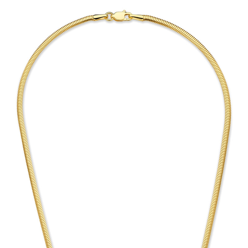 Isabel Bernard Aidee Leontine 14 Karaat Gouden Snake Ketting IB340176-zoom-