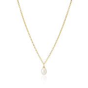 Sif Jakobs Vergulde Padua Uno Necklace SJ-N2455-P-YG