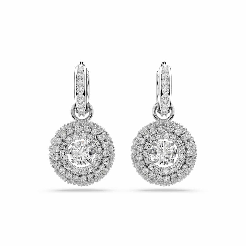 Swarovski Sublima Glam Zilverkleurige Oorbellen 5738193-zoom-
