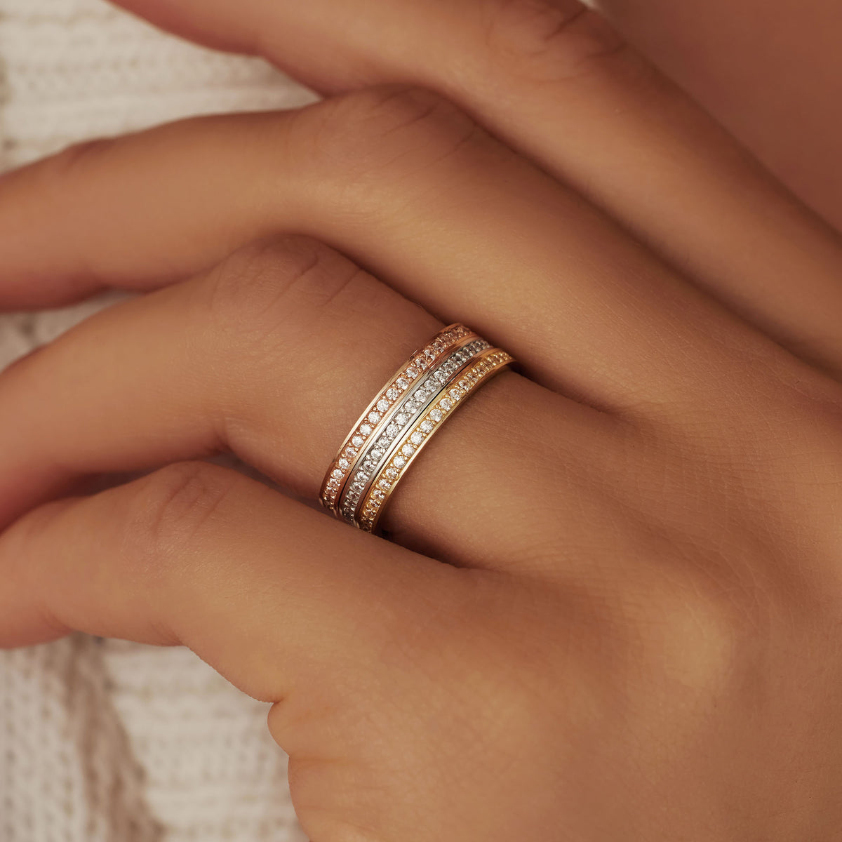 Isabel Bernard La Concorde Merle 14 Carat Rosegold Ring IB330053-60