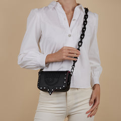 Chiara Ferragni Eyelike Black Crossbody Bag 75SB4BA2-ZS518-899