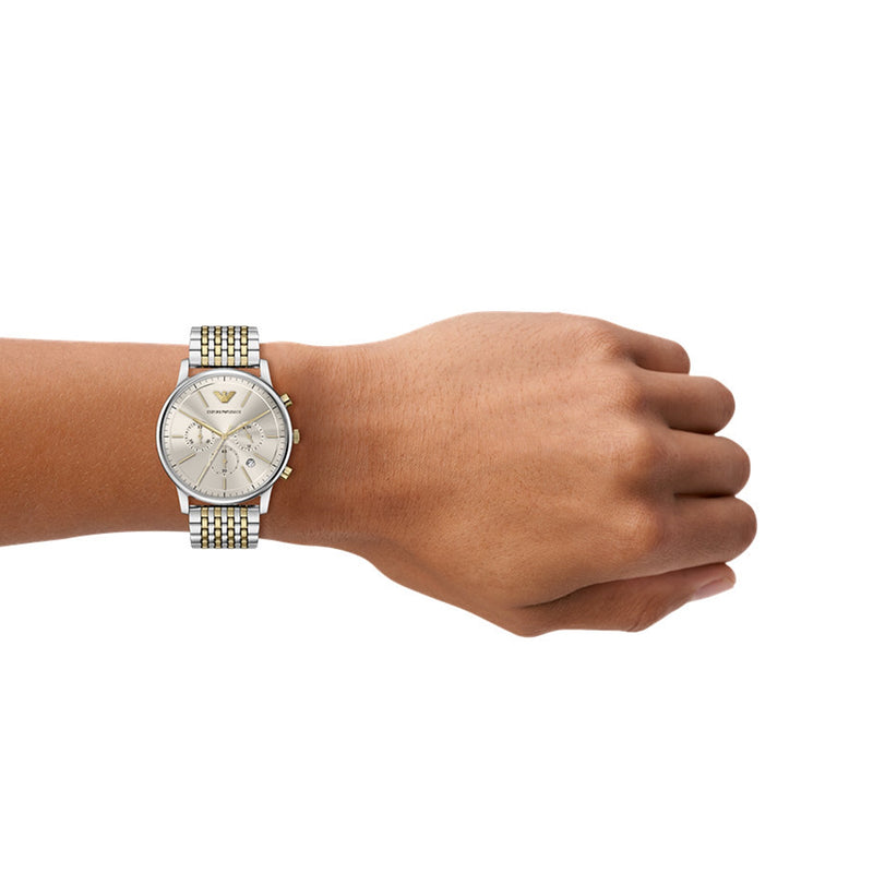 Emporio Armani Round Grey Dial Watch AR11773-zoom-