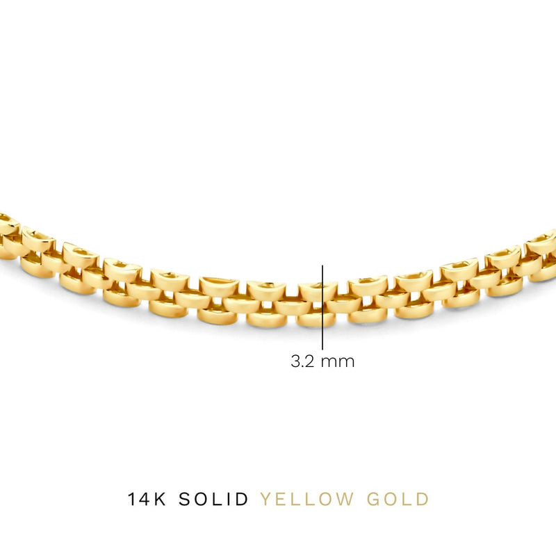 Isabel Bernard Cadeau d'Isabel 14 karaat gouden ketting en armband giftset IB90172-zoom-