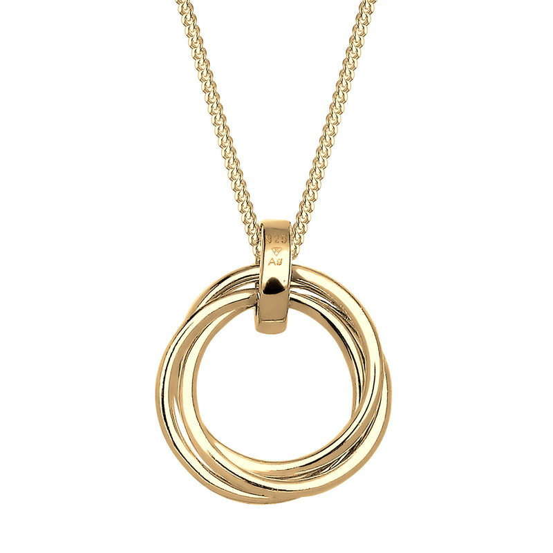 Elli 925 Sterling Silver Necklace with Diamond (0.025 ct) 2004-BF-0007641-001-zoom-