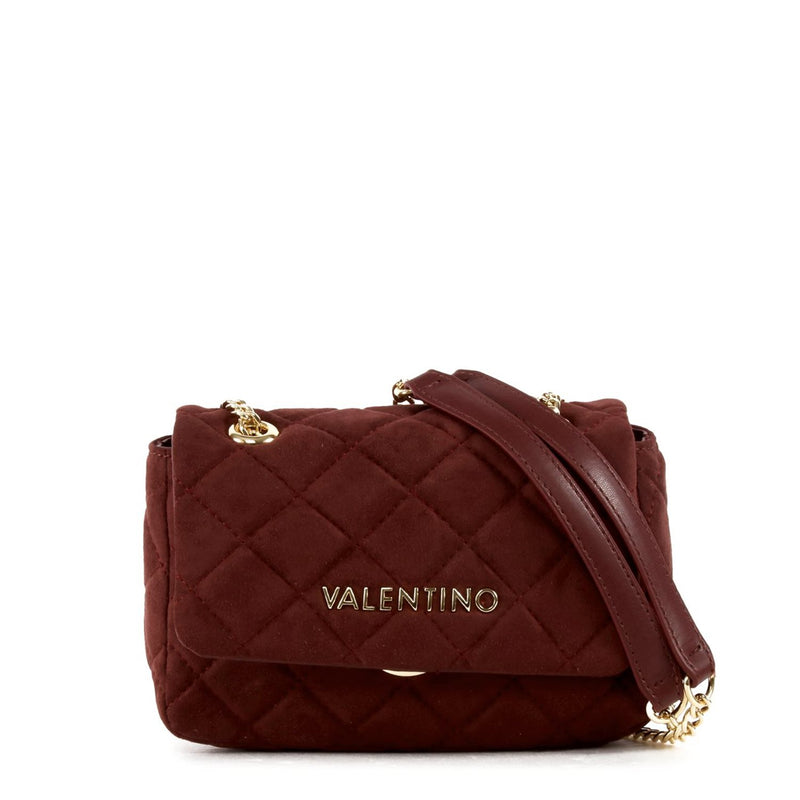 Valentino Bags Ocarina Suède Bordeauxrode Flap Tas VBSA9B05BORDEAUX-zoom-
