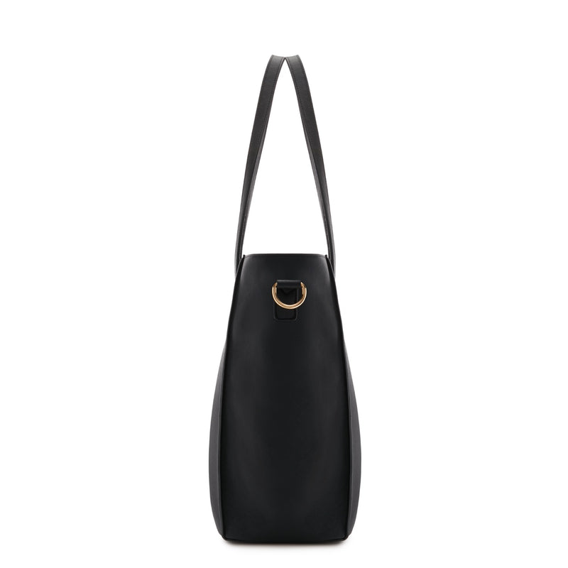 Violet Hamden Essential Bag Zwarte Shopper met 13 inch Laptopvak VH25035-801-zoom-