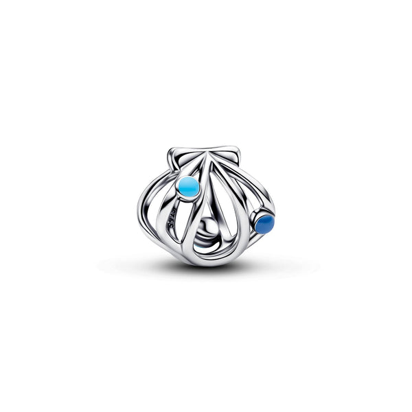 Pandora Moments Enamel Opengewerkte Schelp Bedel 794695C01
