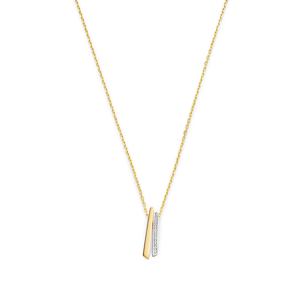 Beloro Jewels Monte Napoleone Stella 9 Karaat Ketting BO340029