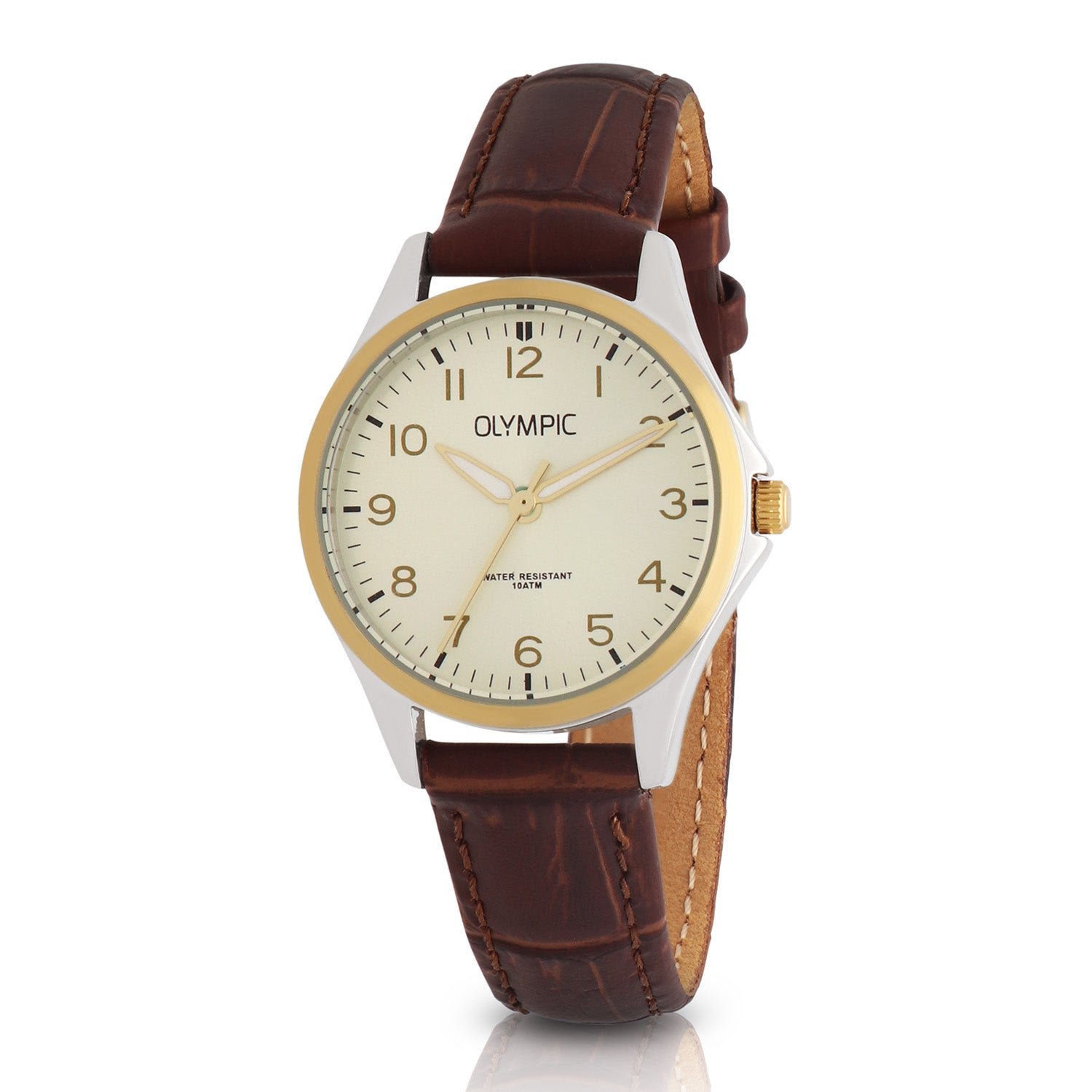 Olympic Robin Zilverkleurig Dames Horloge 2002-OL72DSL048B