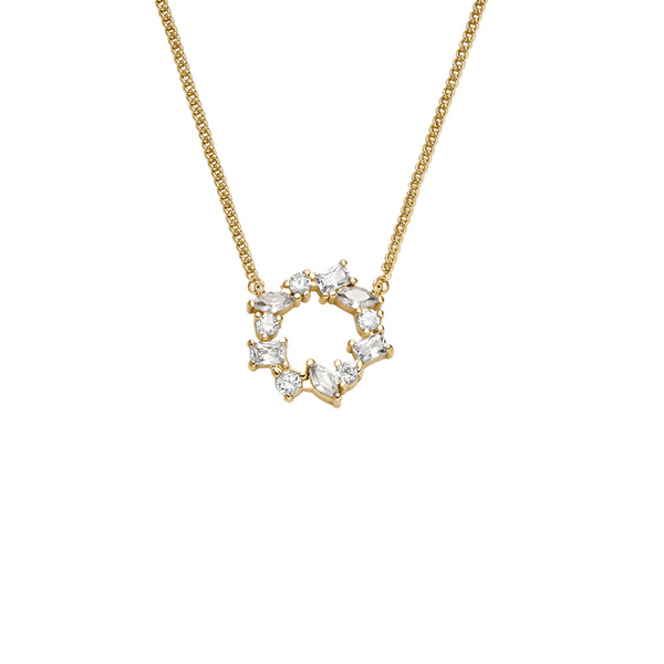 Fossil Ellis Brass Women's Necklace JA7295710