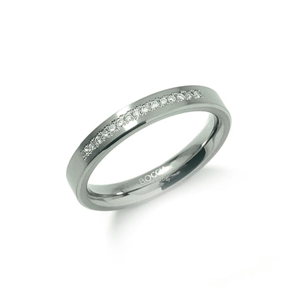 Boccia Titanium Zilveren Ring 2002-0120-04