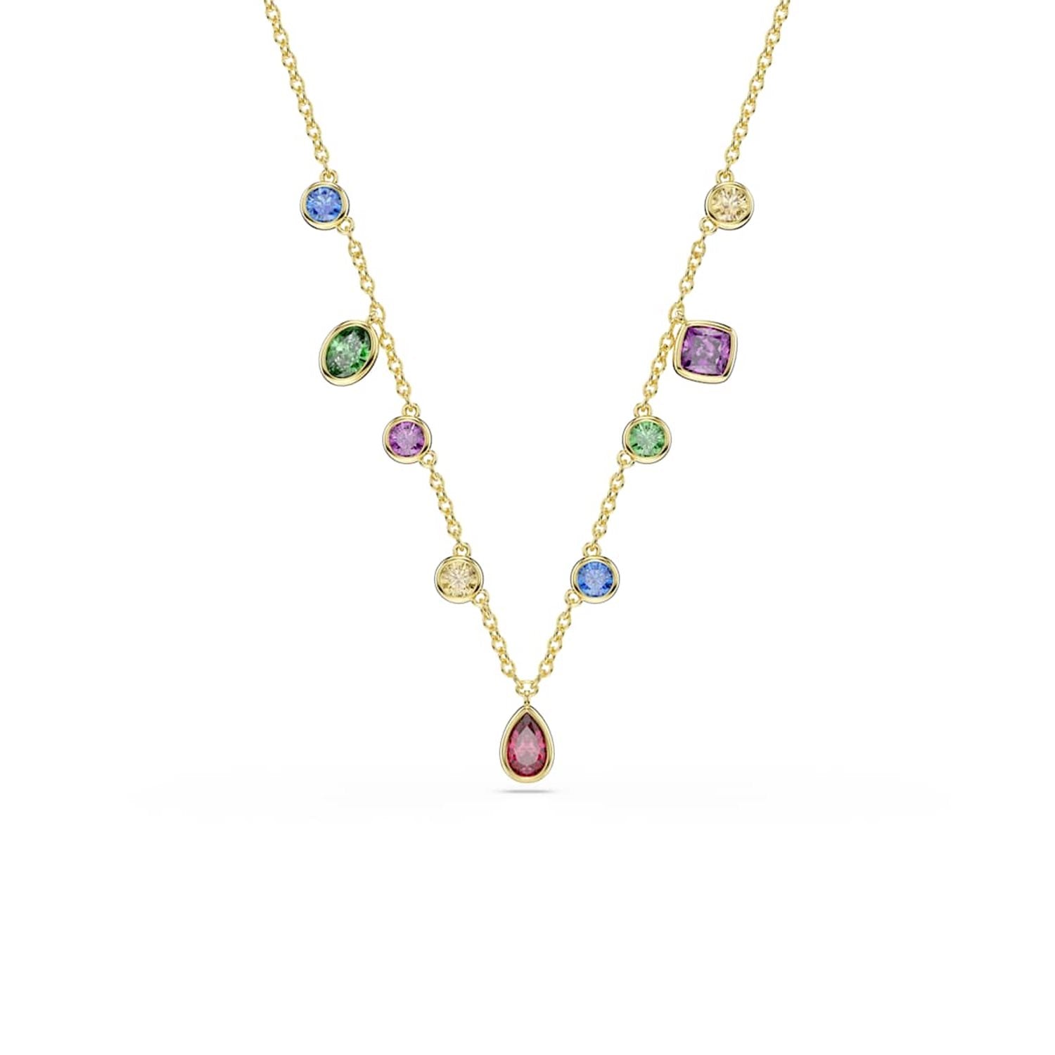 Swarovski Imber Organic Gold-Tone Multicolour Necklace 5753274