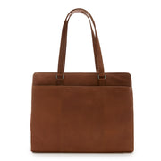The Chesterfield Brand Fidenza Cognac Leather Laptop Bag C38.020631
