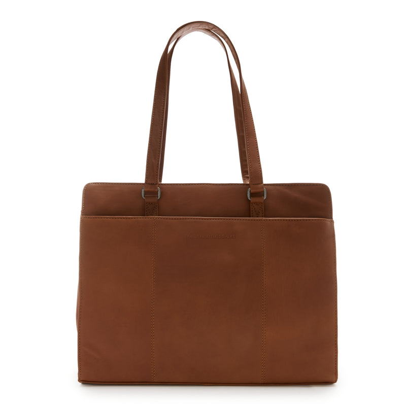 The Chesterfield Brand Fidenza Cognac Leather Laptop Bag C38.020631-zoom-