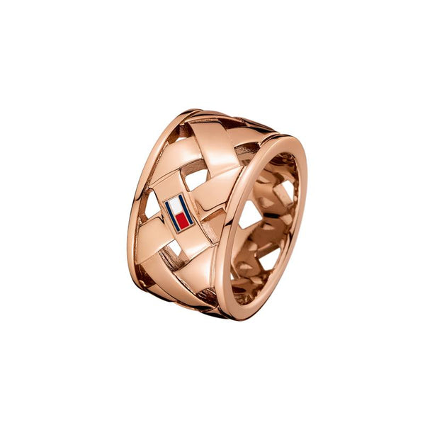 Tommy Hilfiger RVS Ring 2002-TJ2701025