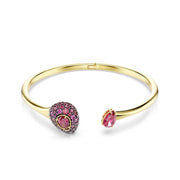 Swarovski Sublima Glam Gouden Bangle met Rode Accenten 5752896