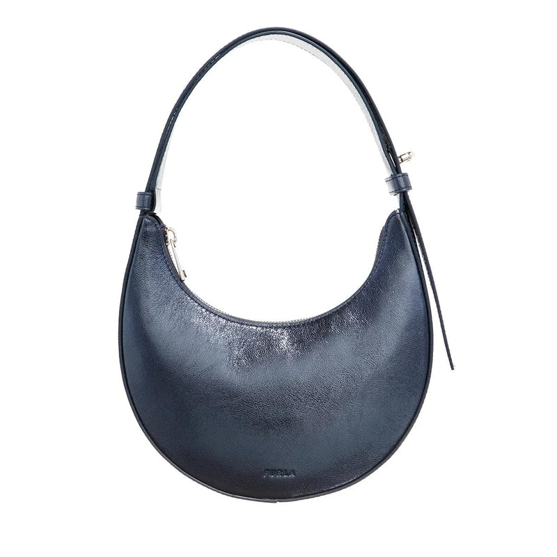 Furla Delizia Grey Leather Shoulder bag 2001-A0629283-zoom-