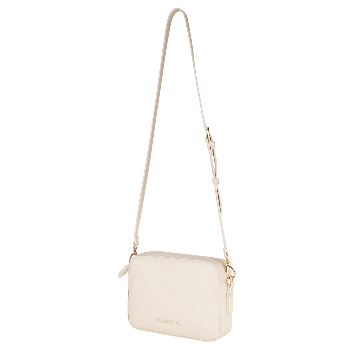 Valentino Bags Brixton Ecru Crossbody Bag VBS7LX07ECRU