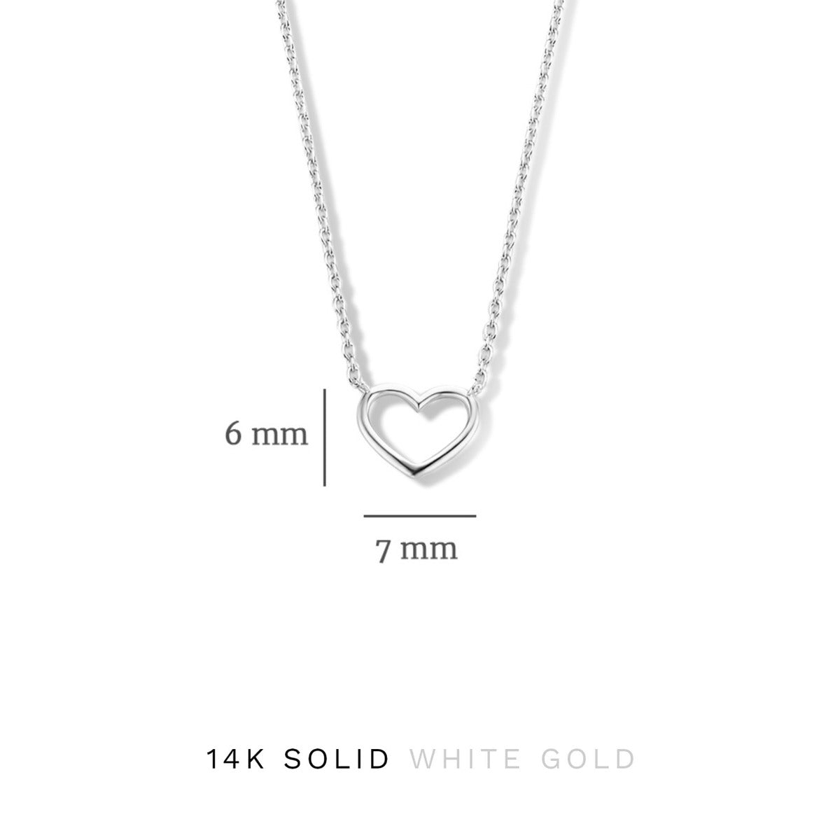 Isabel Bernard Cadeau d'Isabel 14 Carat Whitegold Necklace and Bracelet giftset IB90059