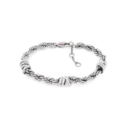 Tommy Hilfiger Roestvrij Staal Zilverkleurige Dames Schakelarmband TJ2781025