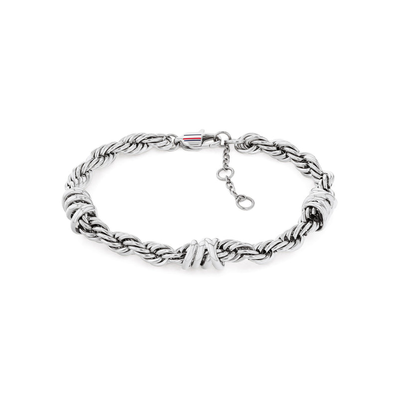 Tommy Hilfiger Roestvrij Staal Zilverkleurige Dames Schakelarmband TJ2781025-zoom-
