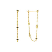 Jackie Gold 14K Golden Ear Studs JKE22.261