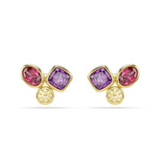 Swarovski Imber Organic Goudkleurige Multicolour Oorknoppen 5760019