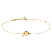 P D Paola Color 925 Sterling Silver Bracelet with Gold Plating PU01-776-U