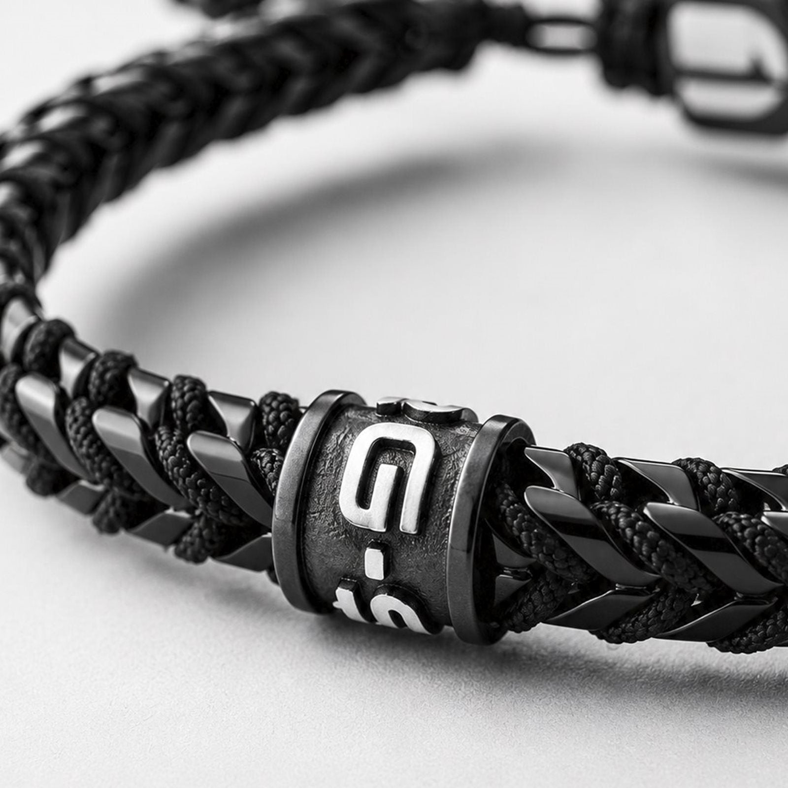 G-Star DualShield Black Nylon Bracelet GSJ.108.02