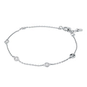 Michael Kors Premium Sterling Silver Bracelet MKC1716CZ040