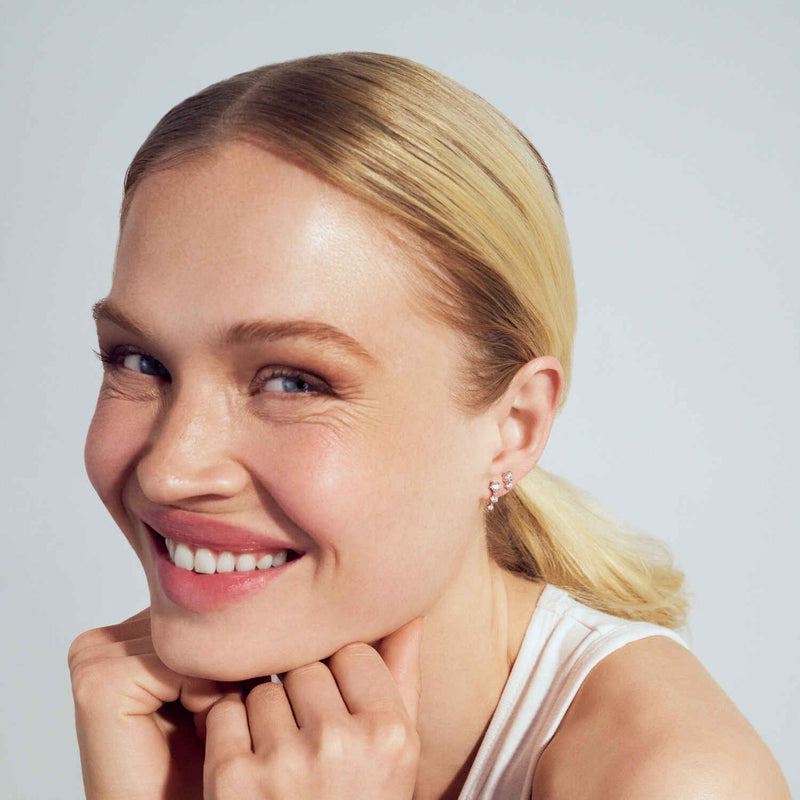 Sif Jakobs 925 Sterling Zilveren Lucente Tre Oorknoppen SJ-E2703-CZ-zoom-