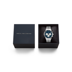 Daniel Wellington Iconic Chronograph Blue Arctic Men's Watch DW00100874